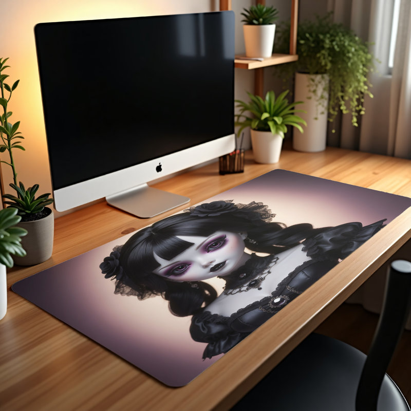 Polyester Desk Pad, 14.4x12.1