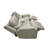 Winchester Dual Power Console Loveseat W/hidden Cupholders, Wireless Charging Tray & Next Level