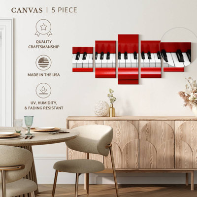 Piano rouge