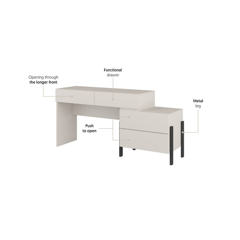 Syohei Oak Dining Table