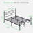 14" Metal Platform Bed with Headboard-1680789907-1690455009