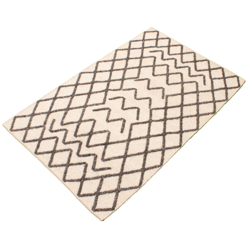 Wool Geometric Indoor Rug