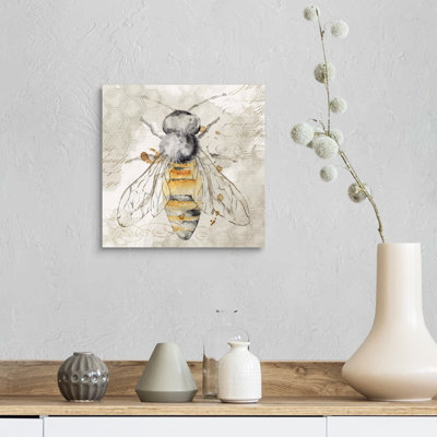 «Queen Bee II» par Eva Watts - reproduction d'art sur toile