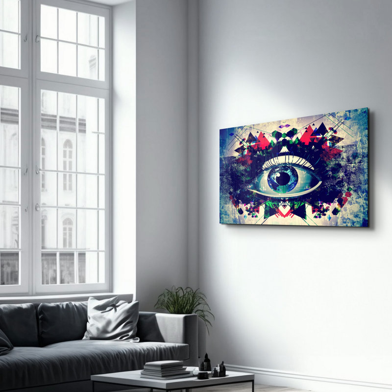 Elegant Tempered Glass Wall Art Painting, 13.8 x 21.7 inches | 100% Tempered Glass, Thickness: 0.16 inches | UV Printed for Vibrant Colors | Perfect for Home Decor, Living Room, & Office Spaces