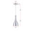 Luminaire suspendu conique à 1 lumière Lavigne-2066673252