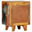 Burcham 40cm W Solid Wood Bedside Table