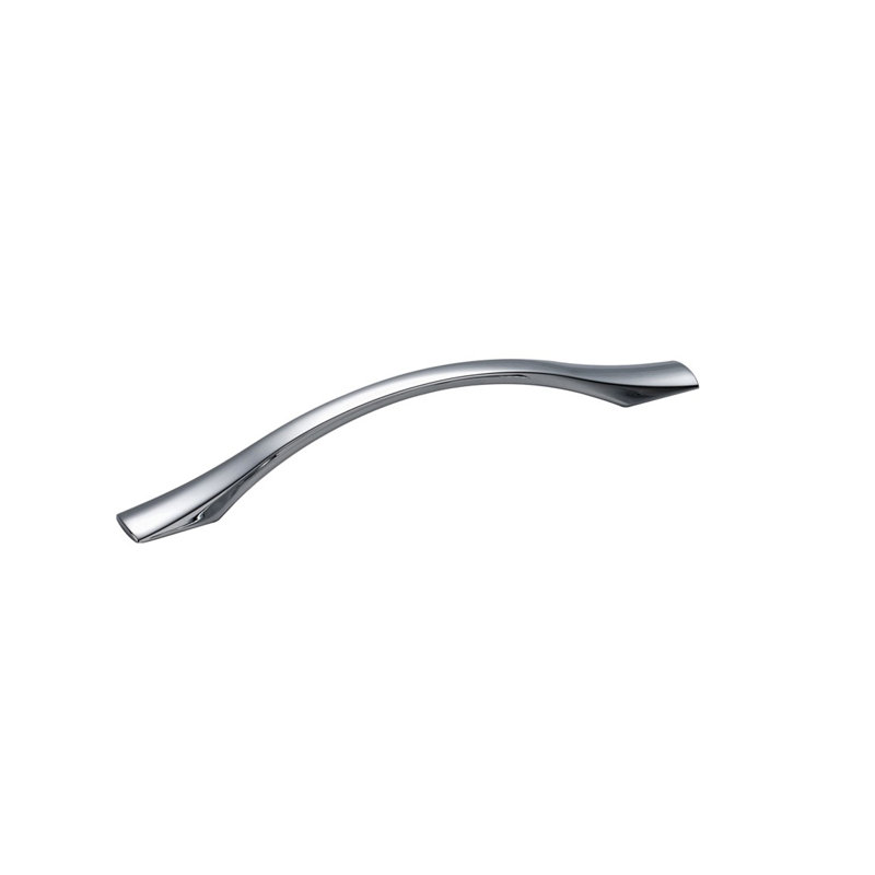 Poignée arche 6 5/16" center to center, Chrome poli