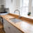 4'' W x 24.75'' L Wood Backsplash, Self-Drilling Installation-110730892