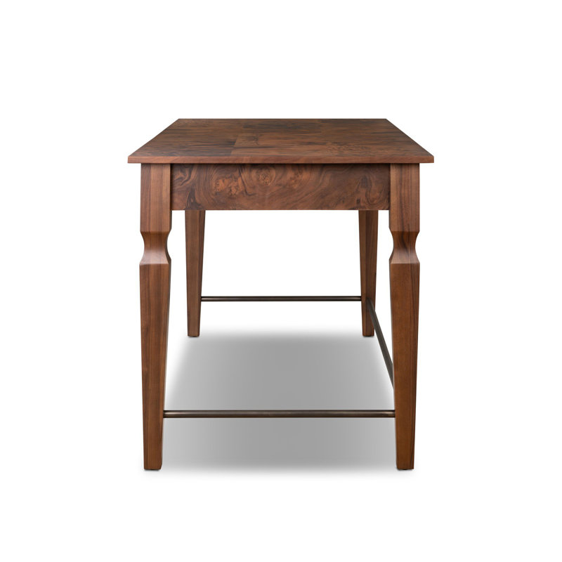 Galvin Desk-Walnut Burl