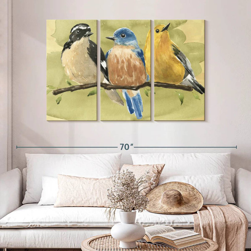 Brampt Bird Perch IV, 32" H x 50" W