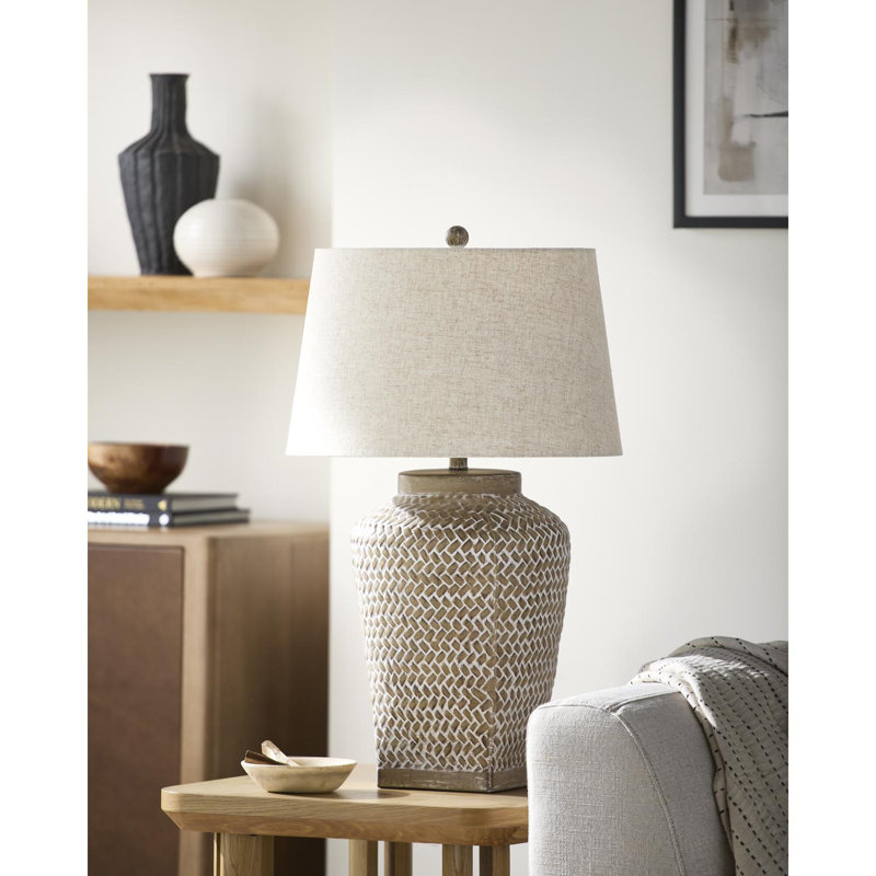 Ivern Table Lamp, Brown