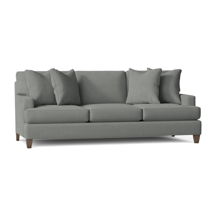 Mila 92" Recessed Arm Sofa with Reversible Cushions
