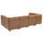 Faux Leather Modular Sectional
