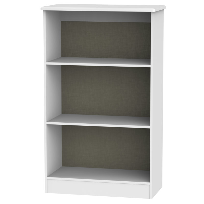 Fully Assembled Murier Bookcase, White