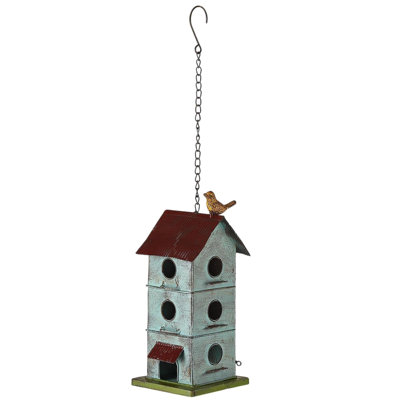 6Hole Outdoor Hanging Bird Houses