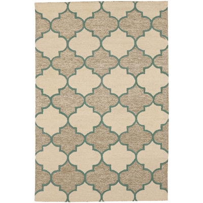 Tapis oriental multicolore moderne 5 x 8