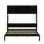 Lit escamotable double avec armoires de rangement