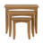 Censu Oak Nest Of 3 Tables