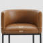 Tabouret de bar rembourré en similicuir-2001614376