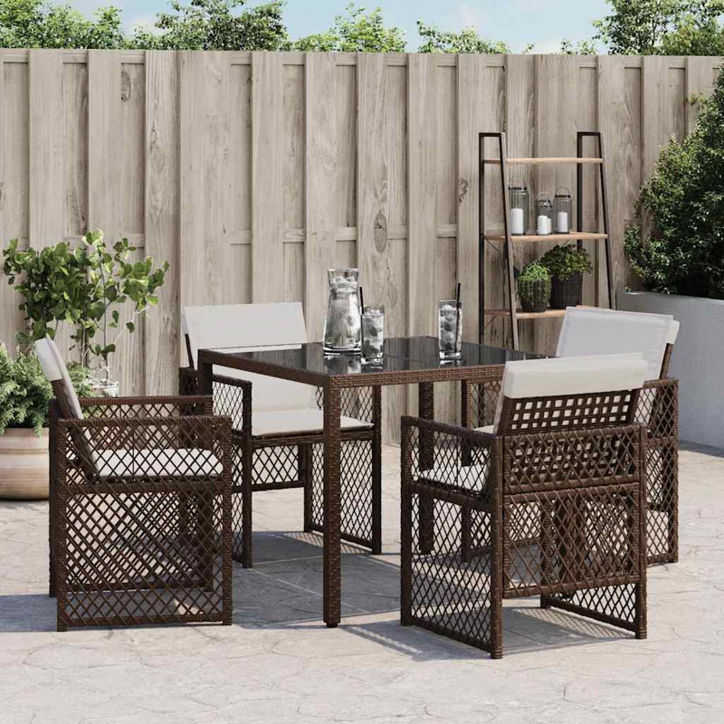 Patio Dining, Cream, Brown