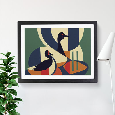 Ducks Abstract Vol.1 - Single Picture Frame Print