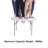 121.9cm Round Portable Banquet Table