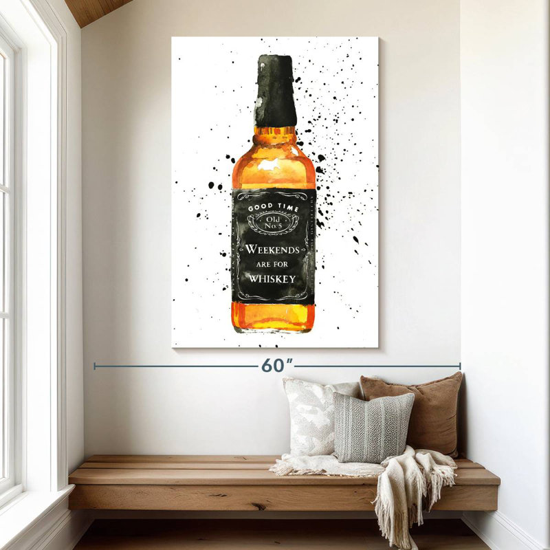Yarlin Weekends Are For Whisky, H 51 po x l 34 po
