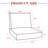 Jakailyn Outdoor Seat/Back Cushion Set-2116164933