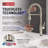 Renaldi Touchless Pro Style Commercial Kitchen Faucet with Touch Technology Polished Nickel-118828320