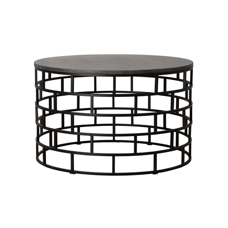Rutkowski Round Metal Outdoor Coffee Table , 30'' in. W 30'' in. D