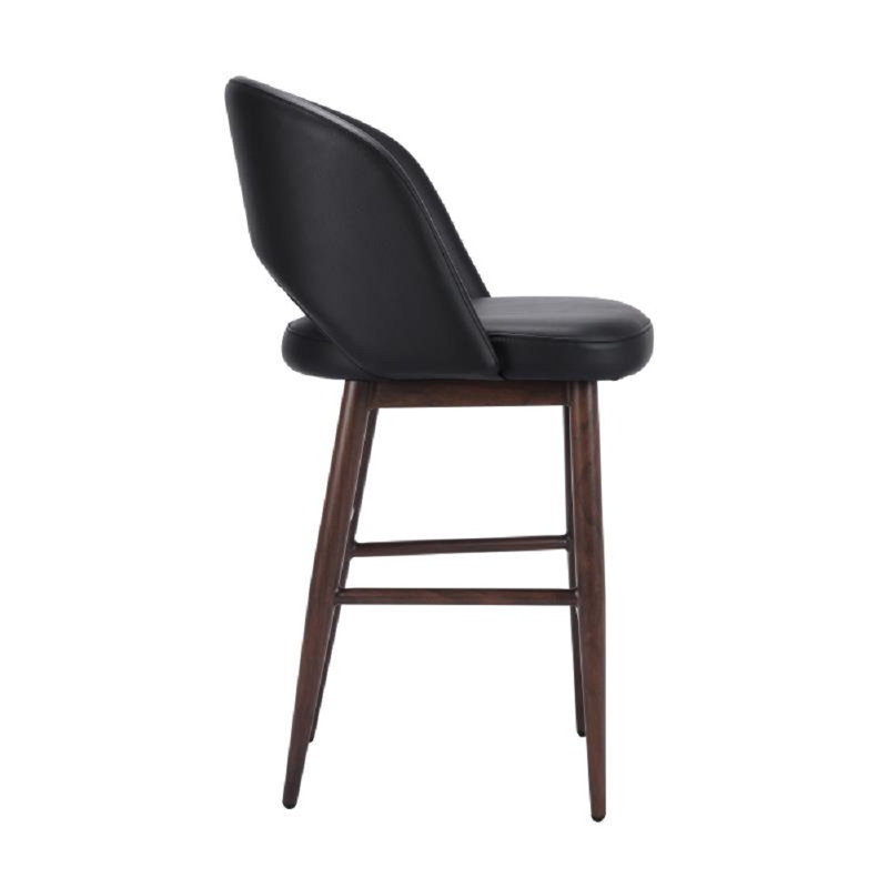 Tabouret de direction noir, Noir