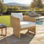 Chaise de patio Donya Wicler