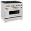ZLINE Autograph 36" Legacy Dual Fuel Range-258929765