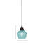 Mini-luminaire suspendu tout verre avec verre texturé de 6 po-101775066-101775067-101775065