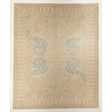 Handmade Cotton and Wool Oriental Area Rug