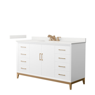Amici 42 Single Bathroom Vanity with Top