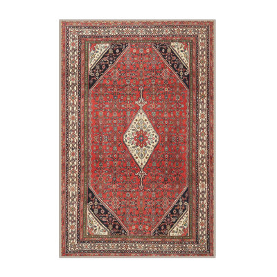 Tapis traditionnel marron / noir