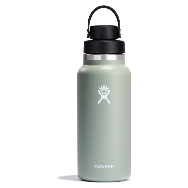 Hydro Flask Standard Wide Flex Chug Cap Insulated Water Bottle, 32oz, Agave