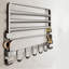 Porte-serviettes de salle de bain double