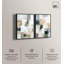 Ensemble de décorations murales abstraites sur toile « Deep Grey and Cream » par Art Remedy, cadre noir, 10 x 15-1208572531-1208572490