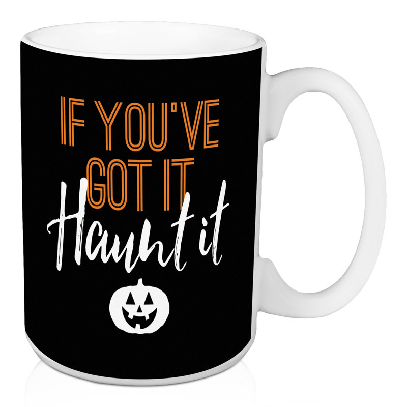 Grande tasse à café 15 onces haunt it Baez