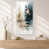 Cadre flottant blanc