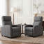Canapé inclinable, fauteuil de massage, fauteuil oscillant avec repose-pieds et haut dossier-2044379553