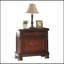 Table de chevet traditionnelle avec finition cerisier 1pc