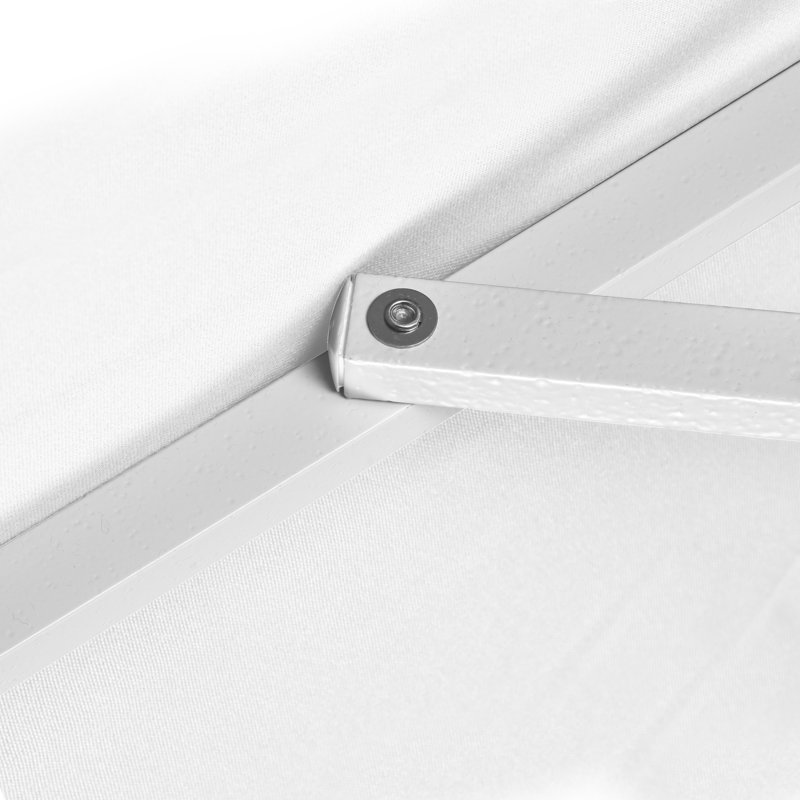 Parasol 9" Market, Blanc - oléfine