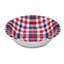 Patriotic Plaid 12 Pc Dinnerware Set