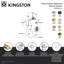Système de douche et baignoire thermostatique Kingston-124541226