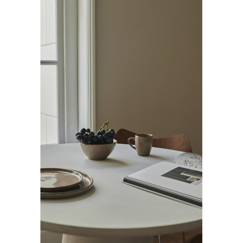 Beige Ceramic 12-Piece Dinnerware Set - Service for 4
