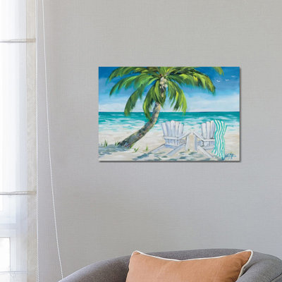 Ocean Breeze II by Julie Derice - Wrapped Canvas Painting