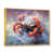 Gold Floater Framed